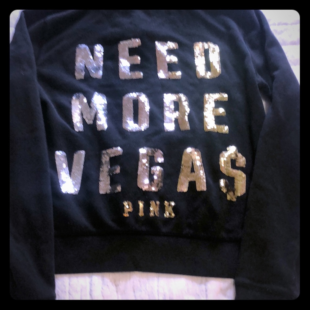 Pink Victoria secret Las Vegas hoodie